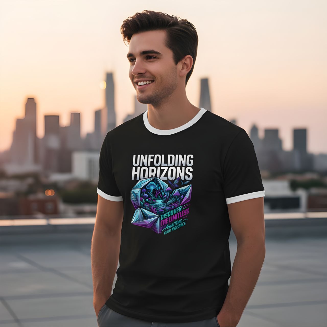 AURELION Unfolding Horizon T-Shirt
